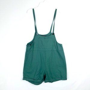 SHEIN Green Shortalls Overalls Jumpsuit Boho